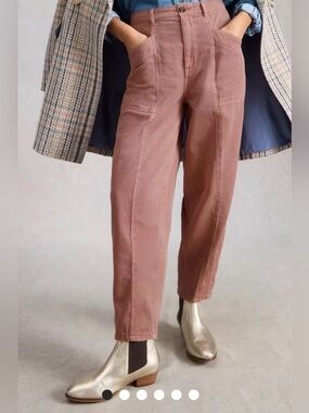 MKT Pink Utility High-Waist Pants